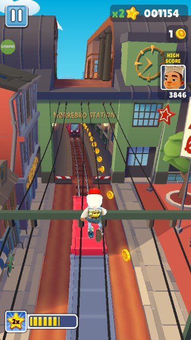 地铁跑酷无限跳跃全皮肤(Subway Surf)