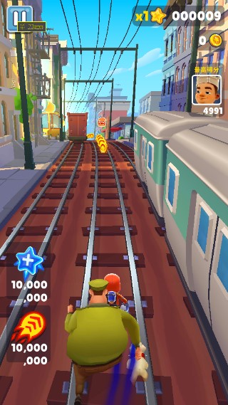 地铁跑酷(Subway Surf)地铁之城超级杰克版