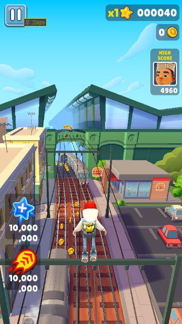 地铁跑酷无限跳跃全皮肤(Subway Surf)